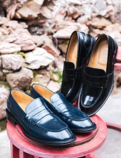 Mocassini pelle nero