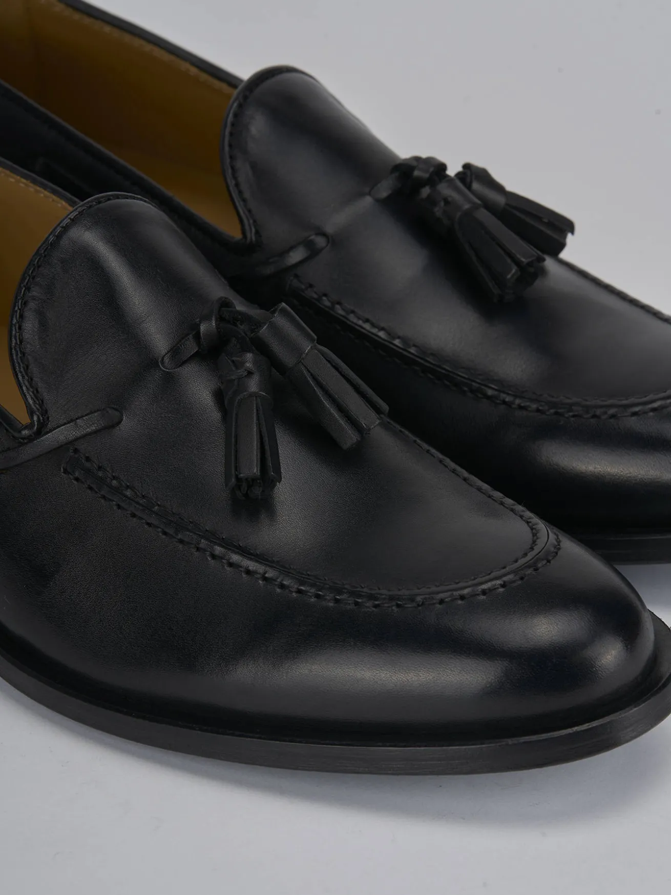 Mocassini pelle nero