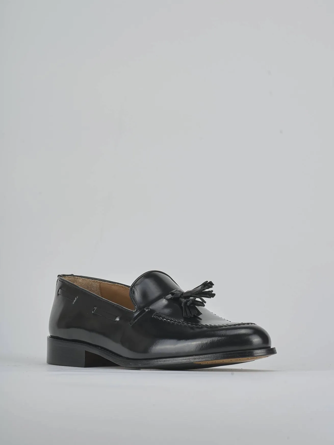 Mocassini pelle nero