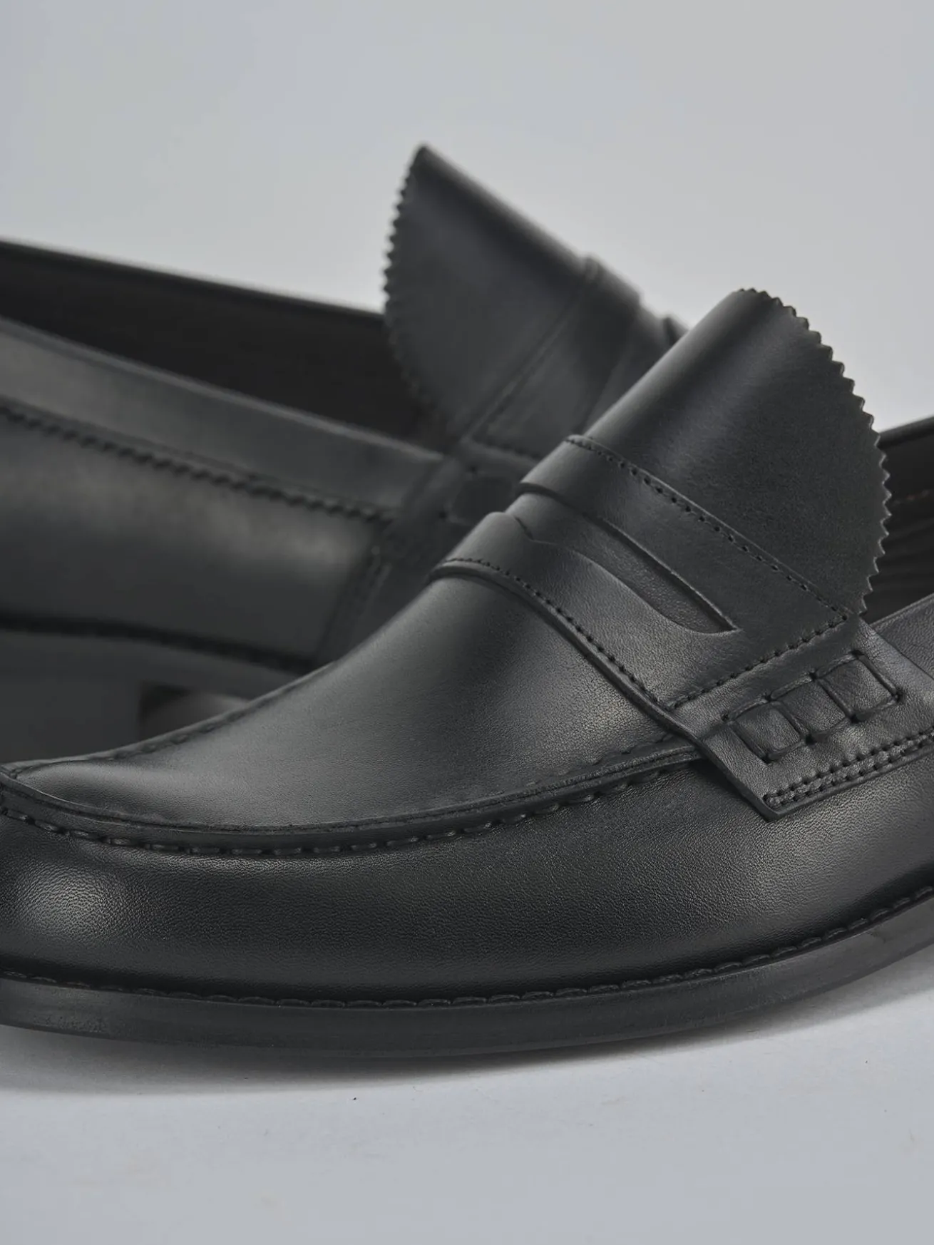 Mocassini pelle nero