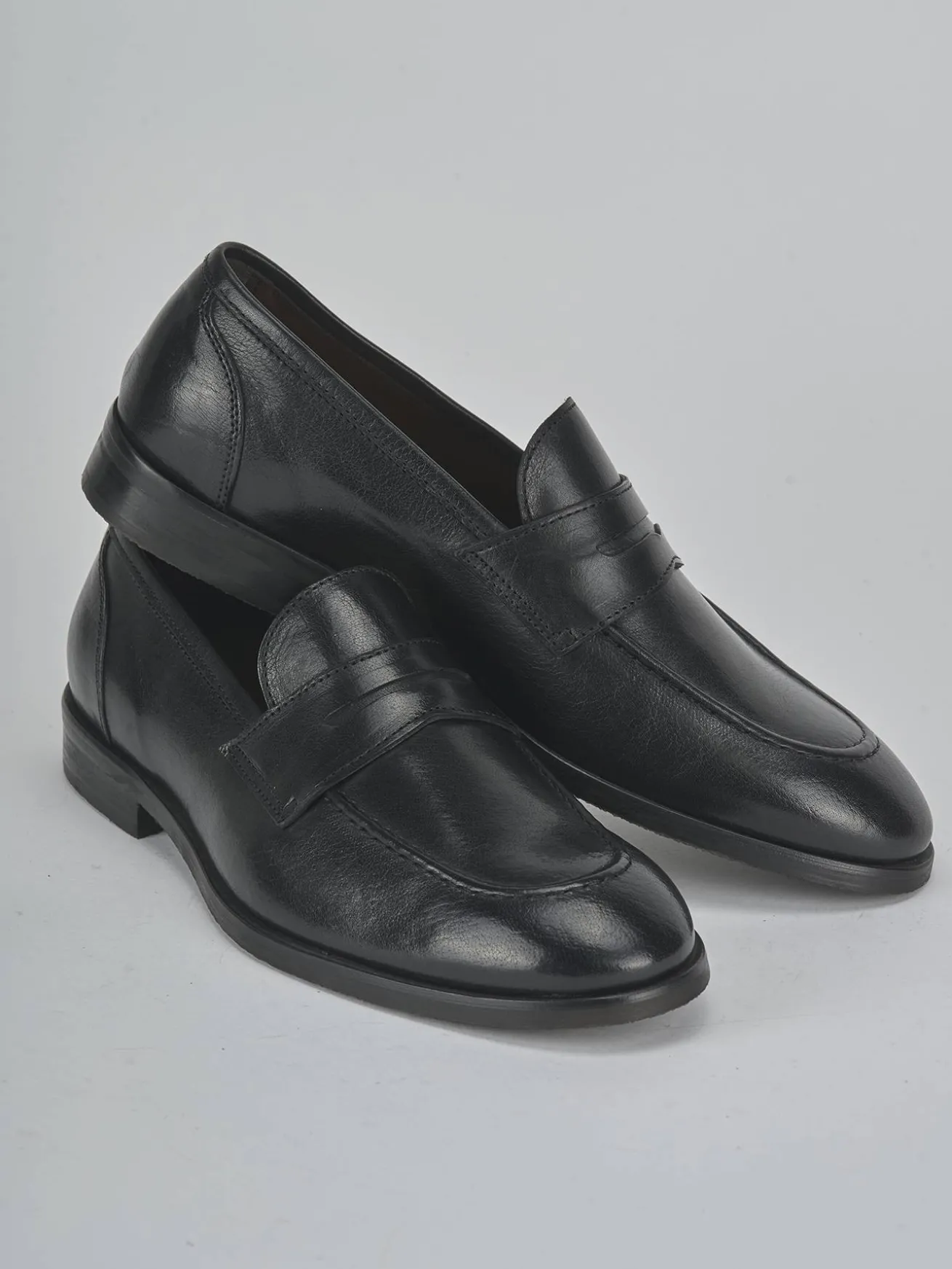 Mocassini pelle nero