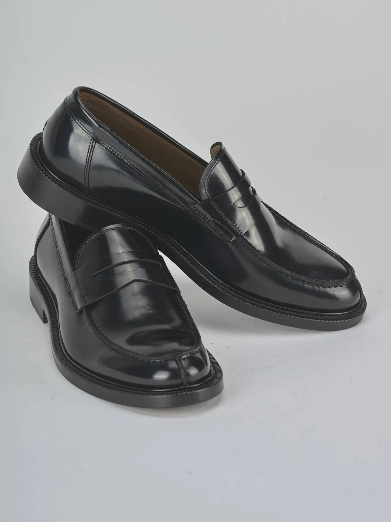 Mocassini pelle nero