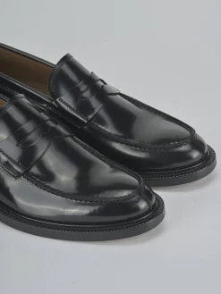 Mocassini pelle nero