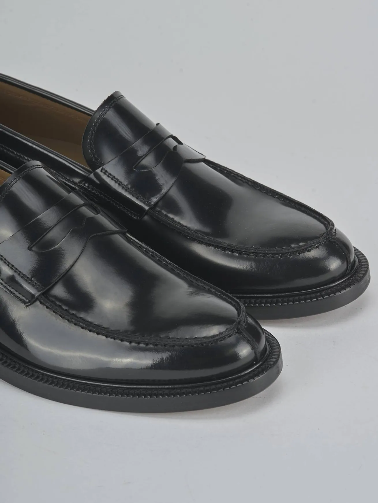 Mocassini pelle nero