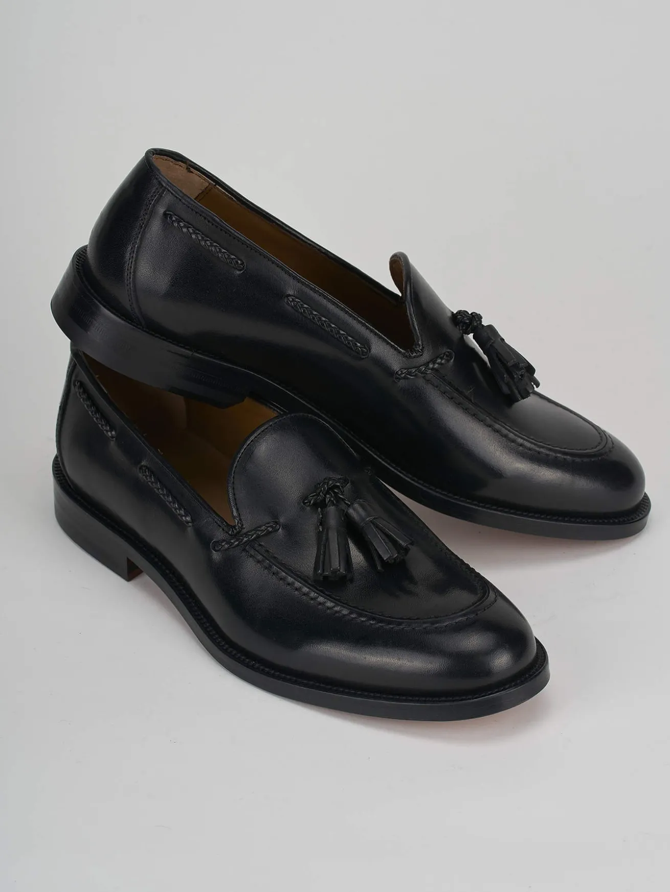 Mocassini pelle nero