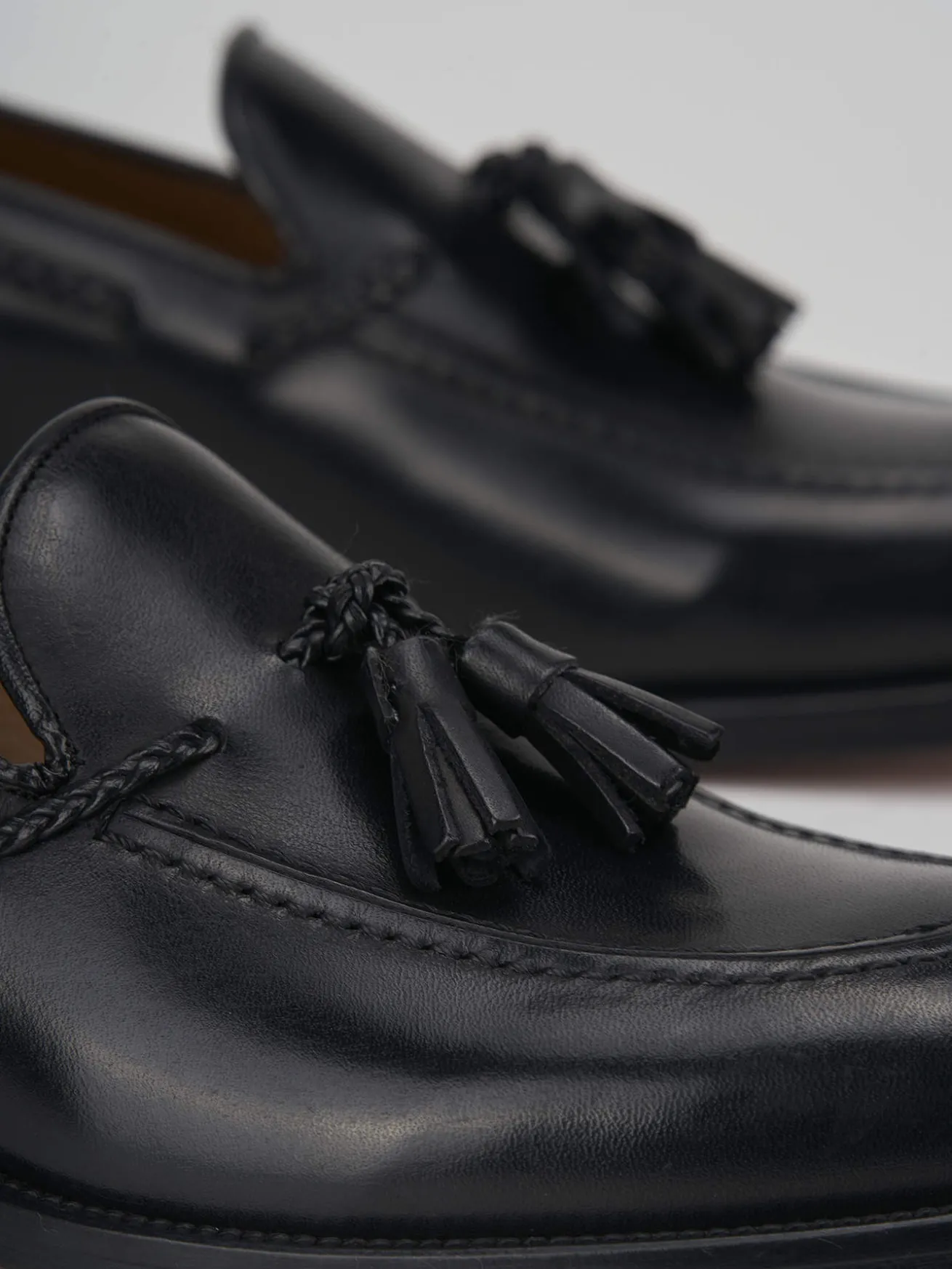 Mocassini pelle nero