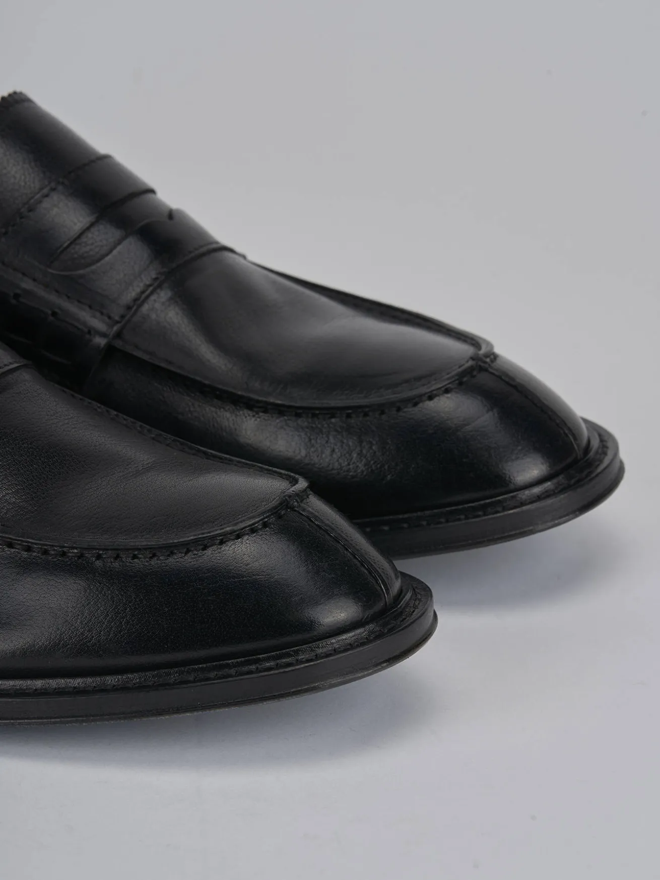 Mocassini pelle nero