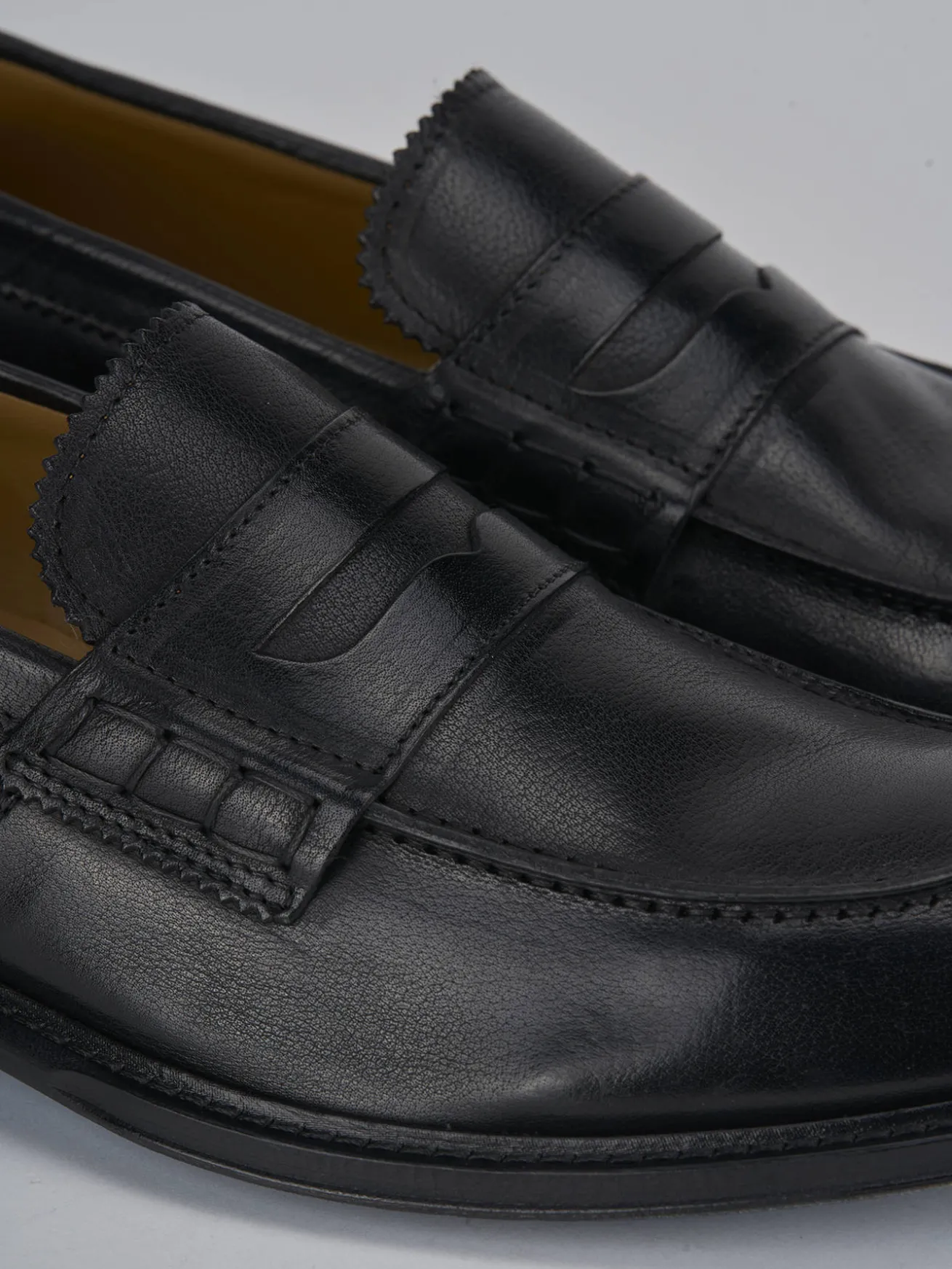 Mocassini pelle nero