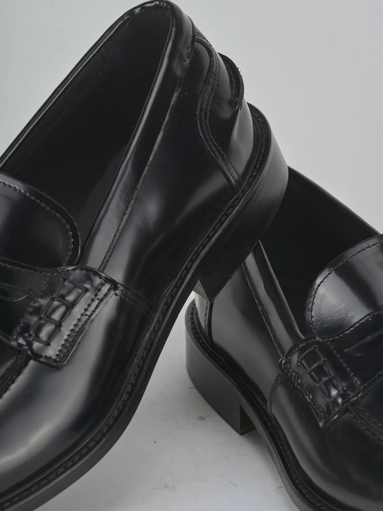 Mocassini pelle nero