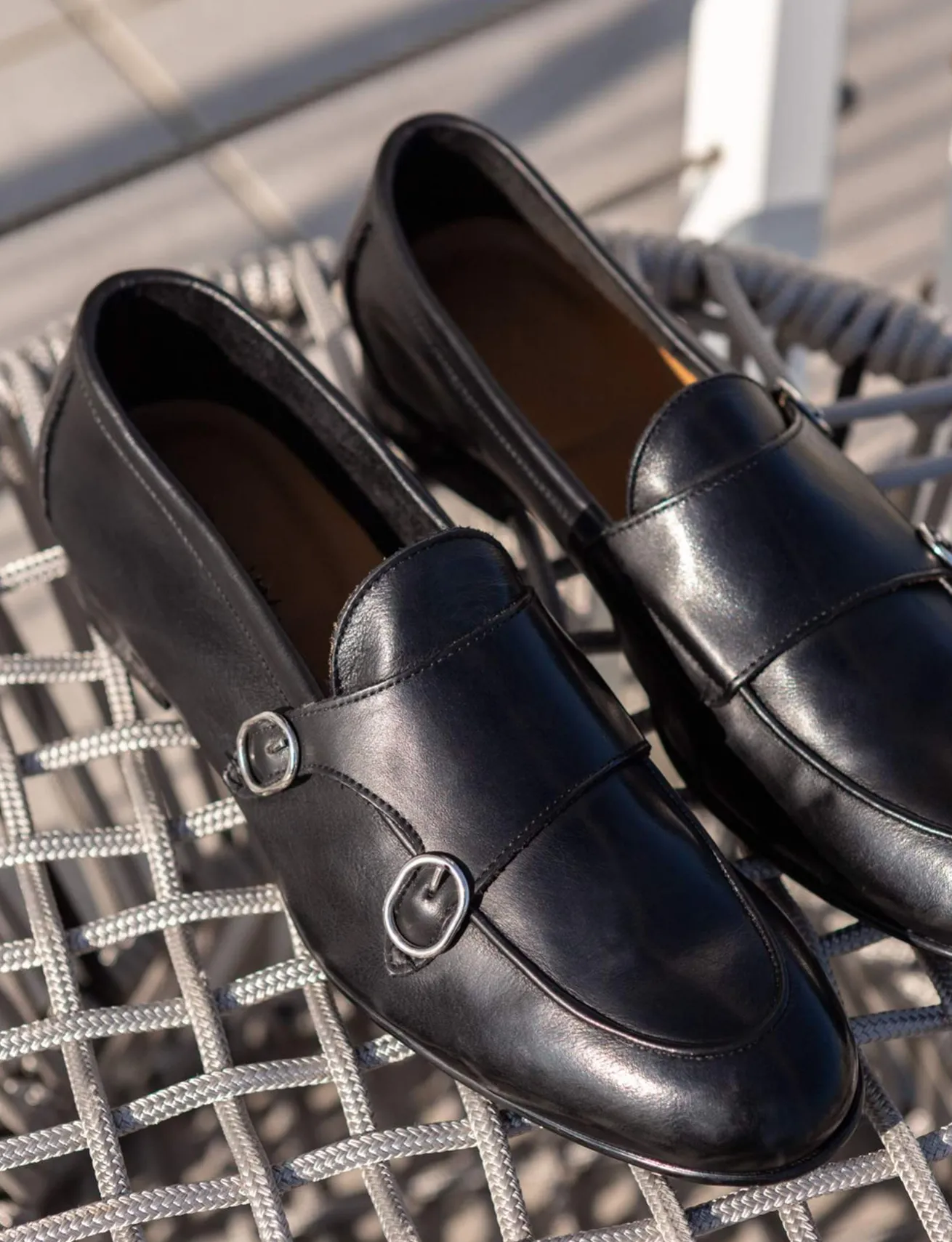 Mocassini pelle nero