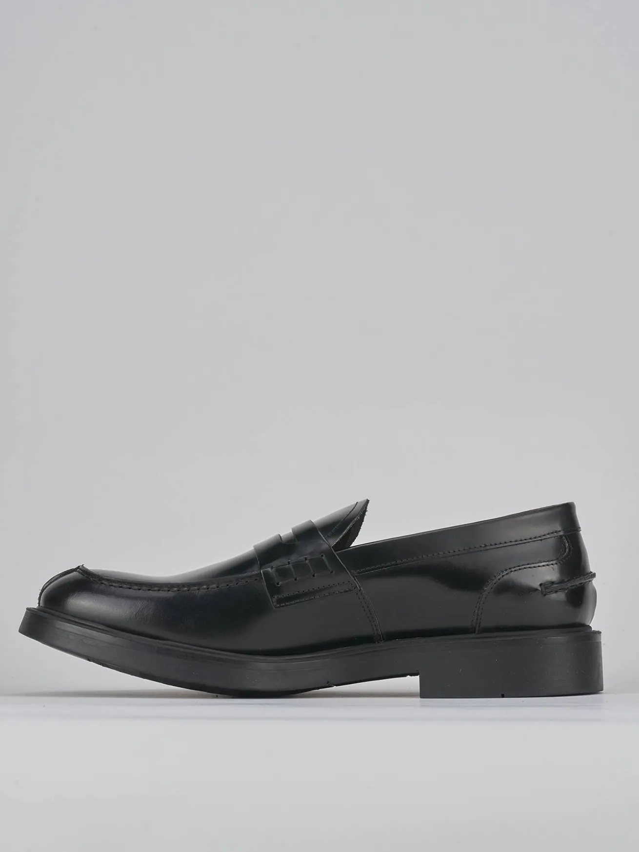 Mocassini pelle nero