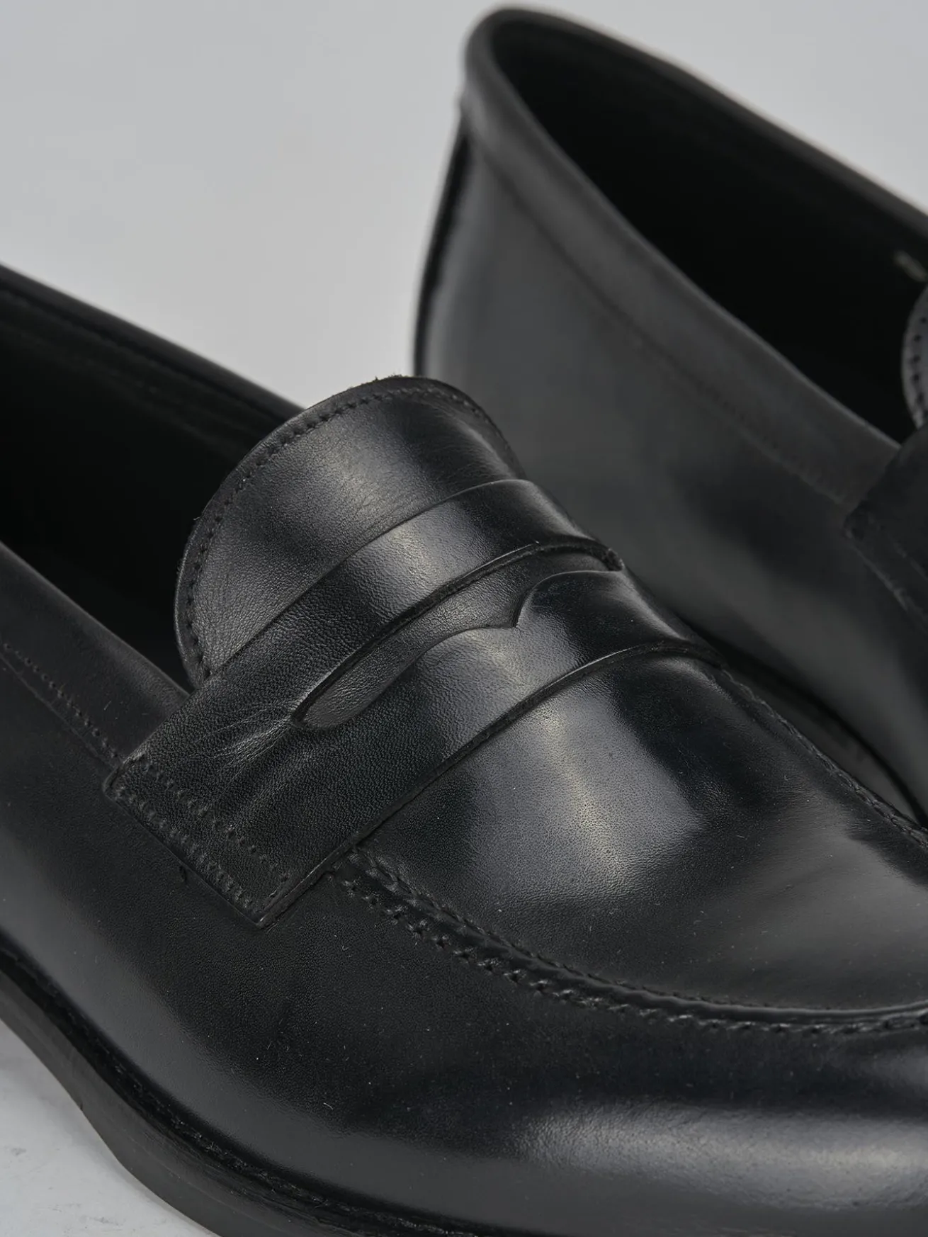 Mocassini pelle nero