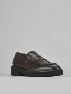 Mocassini pelle testa