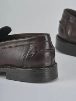 Mocassini pelle testa