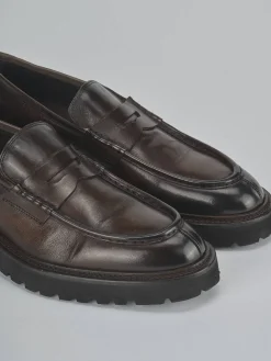 Mocassini pelle testa