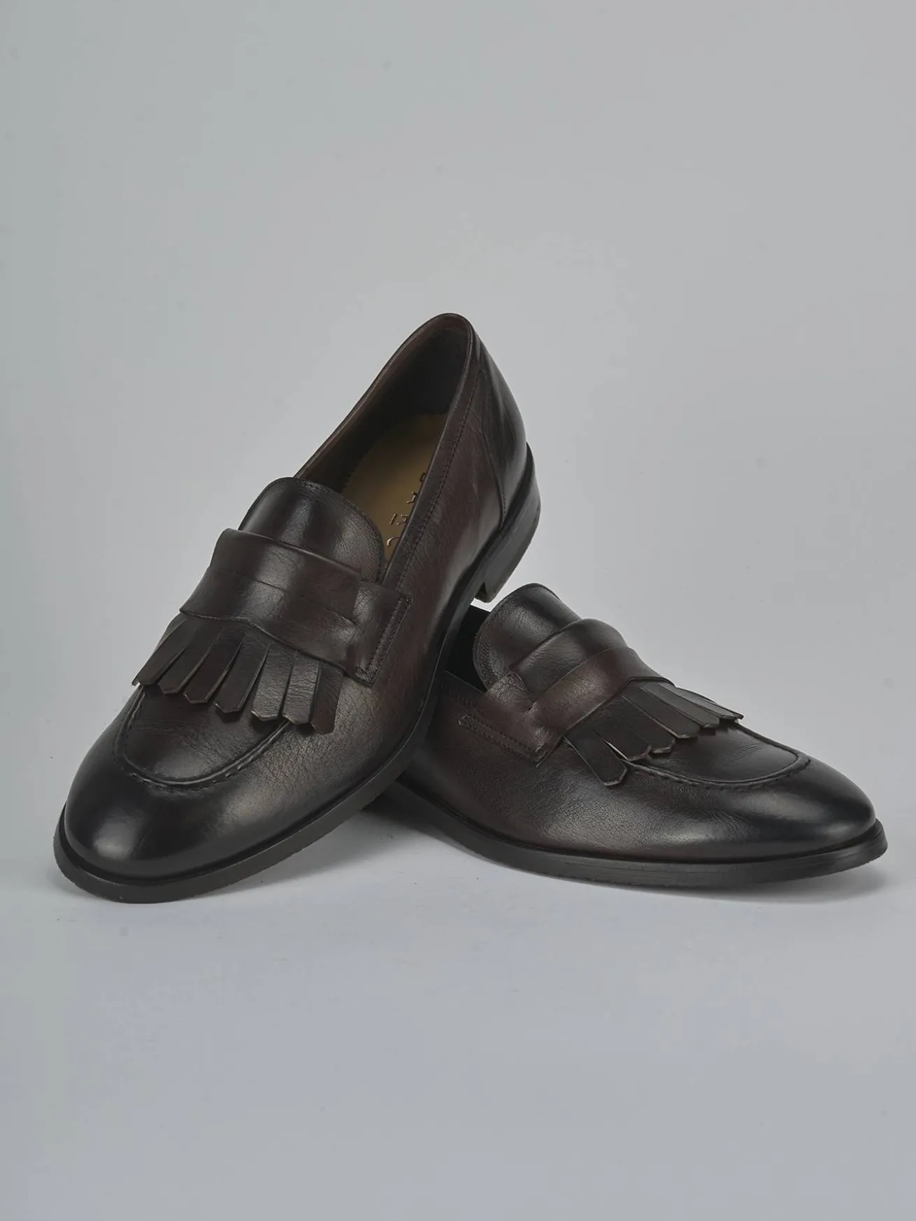 Mocassini pelle testa