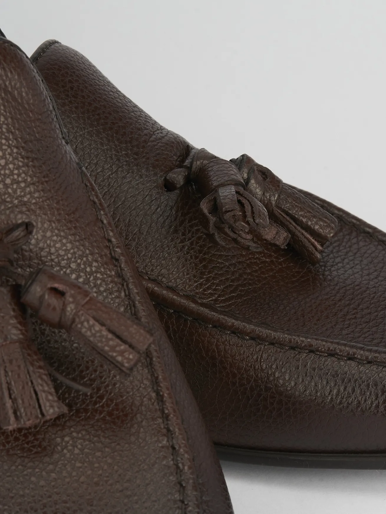 Mocassini pelle testa