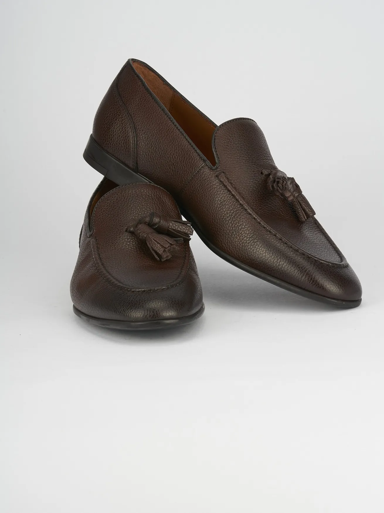 Mocassini pelle testa