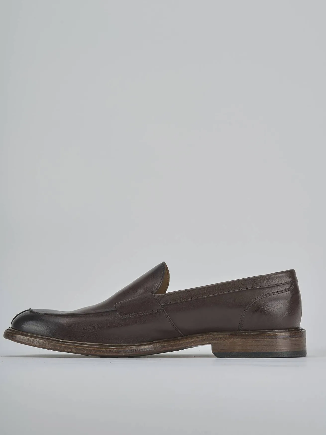 Mocassini pelle testa