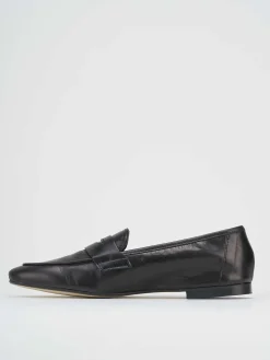 Mocassini tacco 1cm pelle nero