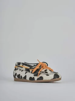 Mocassini tacco 1cm pelle nero