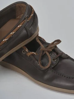 Mocassini tacco 1cm pelle testa