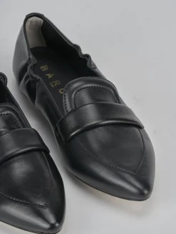 Mocassini tacco 1cm pelle nero