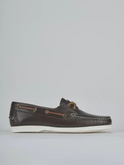 Mocassini tacco 1cm pelle testa