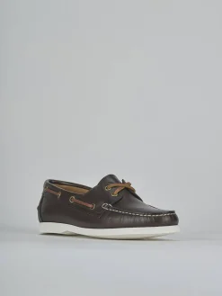 Mocassini tacco 1cm pelle testa