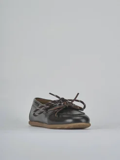 Mocassini tacco 1cm pelle testa