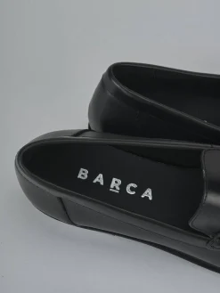 Mocassini tacco 1cm pelle nero