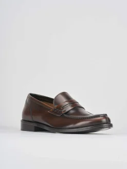 Mocassino testa pelle