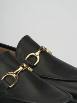 mocassiono tacco 1 cm nero