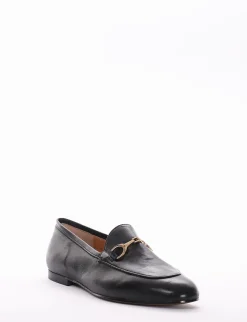 mocassiono tacco 1 cm nero
