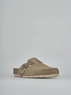 Sabot camoscio beige