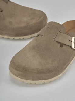 Sabot camoscio beige