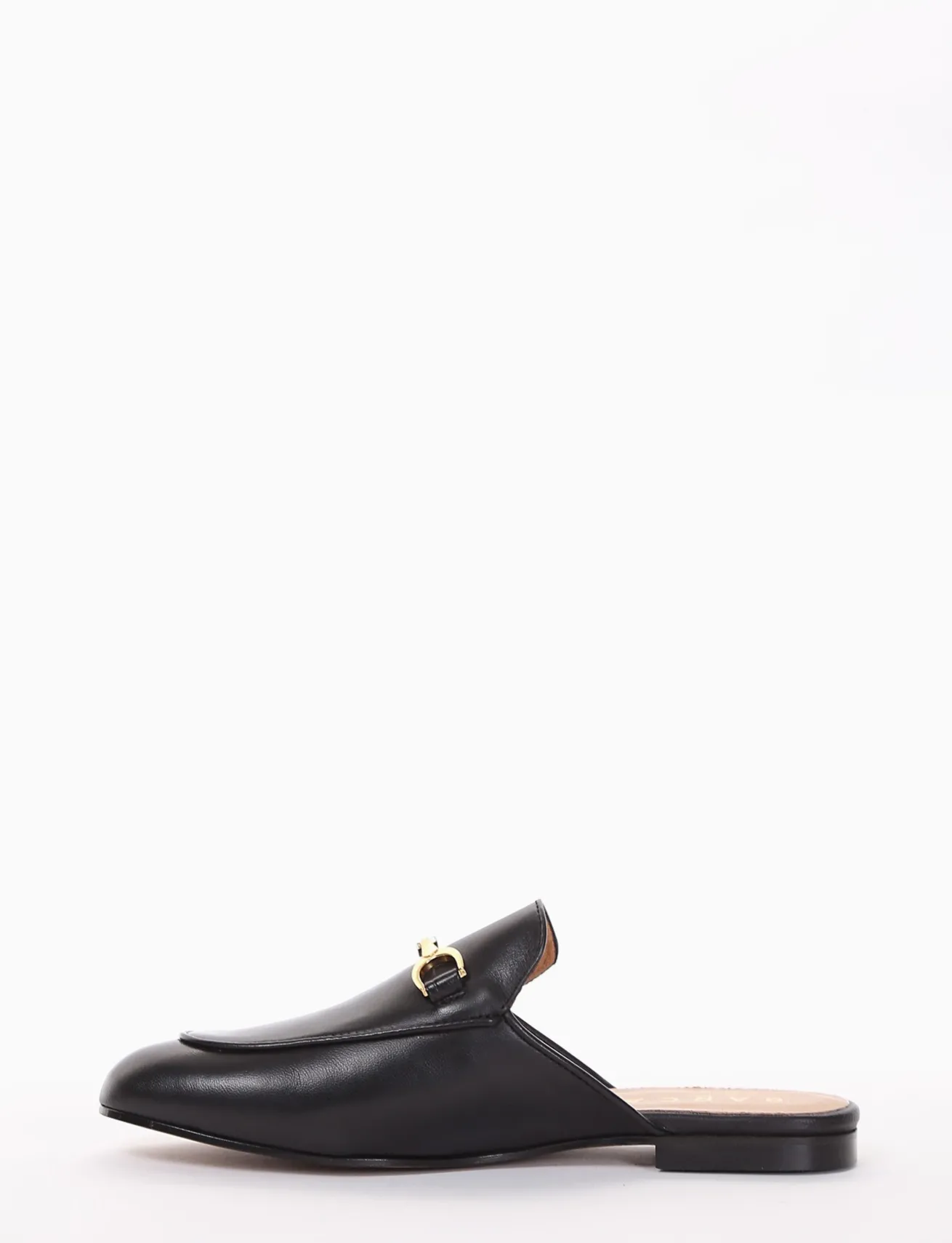 sabot tacco 1 cm nero