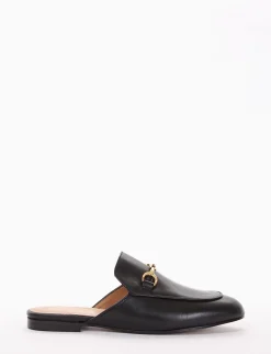 sabot tacco 1 cm nero