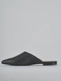 Sabot tacco 1cm pelle nero