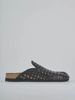 Sabot tacco 1cm pelle nero