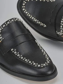 Sabot tacco 2cm pelle nero