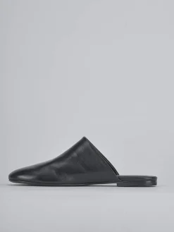 Sabot tacco 1cm pelle nero