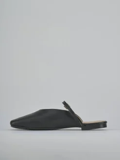 Sabot tacco 1cm pelle nero