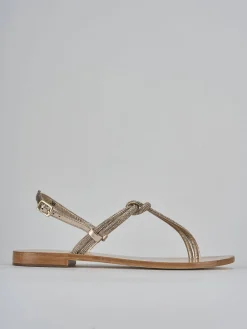 Sandali tacco 1cm pelle rosa