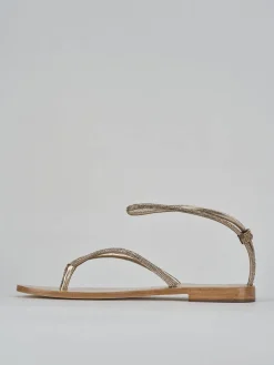 Sandali tacco 1cm pelle rosa