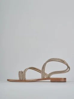 Sandali tacco 1cm pelle rosa