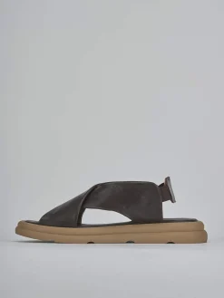 Sandali tacco 3cm pelle testa