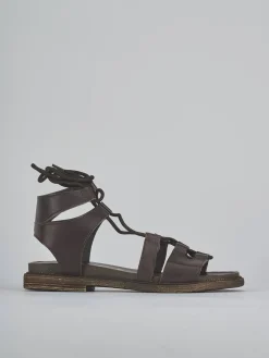 Sandali tacco 1cm pelle testa