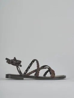 Sandali tacco 1cm pelle testa