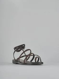 Sandali tacco 1cm pelle testa